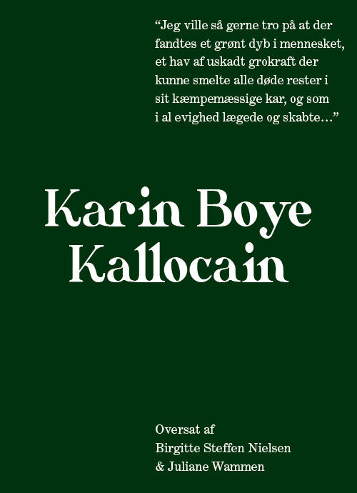 Boye - Kallocain